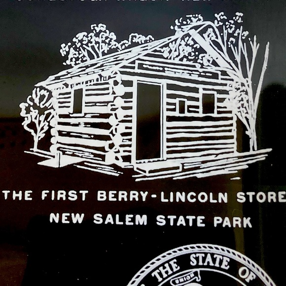 RARE Glass Lincoln Historical Commemorative Decorative Plate 9x7” Gorgeous! - Picture 8 of 15